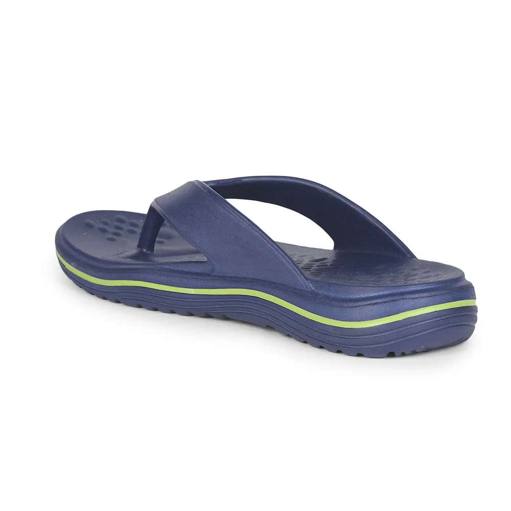 A-HA Casual Navy Blue Flip Flop For Men BEACHTIME By Liberty Sandals Resorts Jamaica