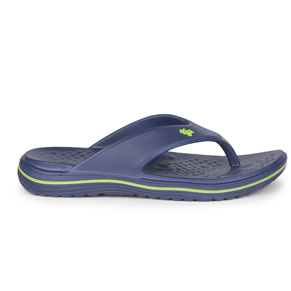 A-HA Casual Navy Blue Flip Flop For Men BEACHTIME By Liberty Orthopedic Sandals