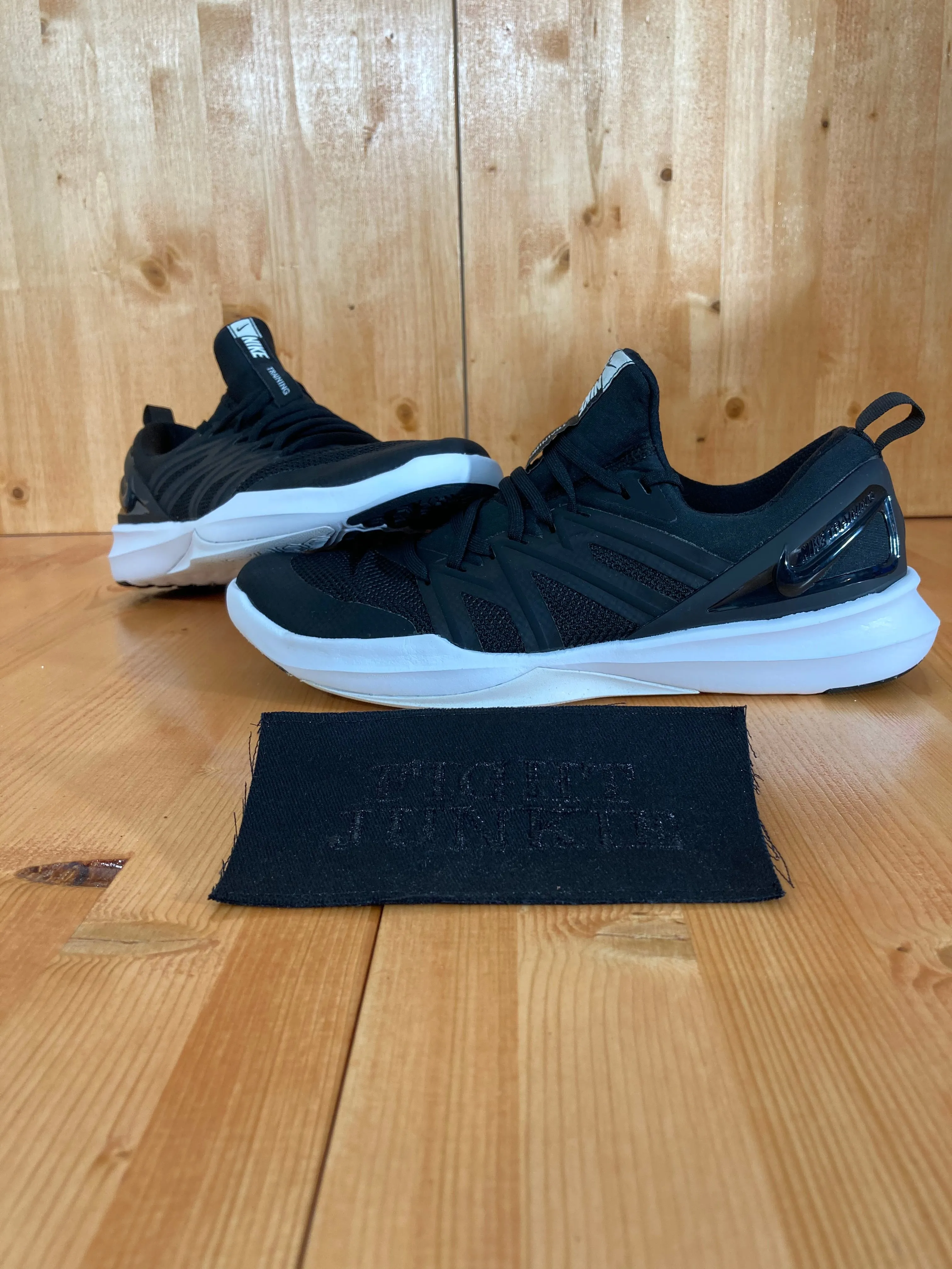 NIKE VICTORY ELITE TRAINING TRAINER Men's Size 9 Shoes Sneakers Black Asic Shoes For Plantar Fasciitis