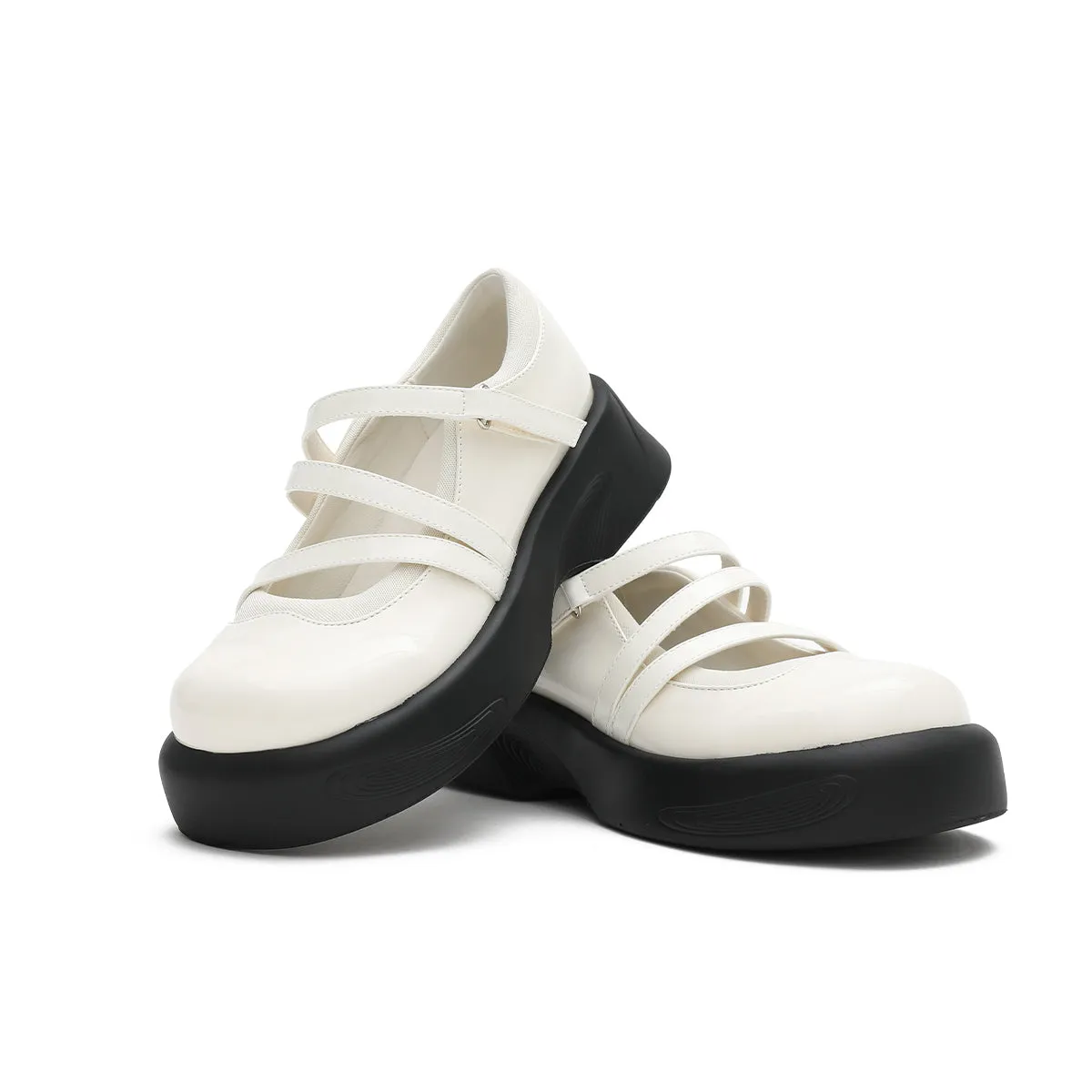 Balenciaga Shoes Casual Soft Casual Platform Mary Jane Shoes