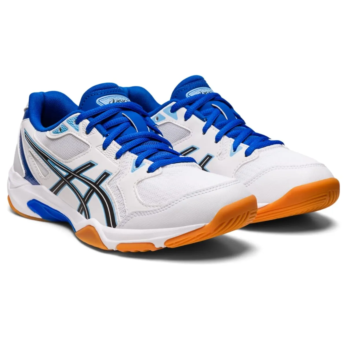 Asics Most Expensive Running Shoes Asics Gel Rocket 10 Indoor Court Shoe White Arctic Blue Size 8.5 Pair of Shoes