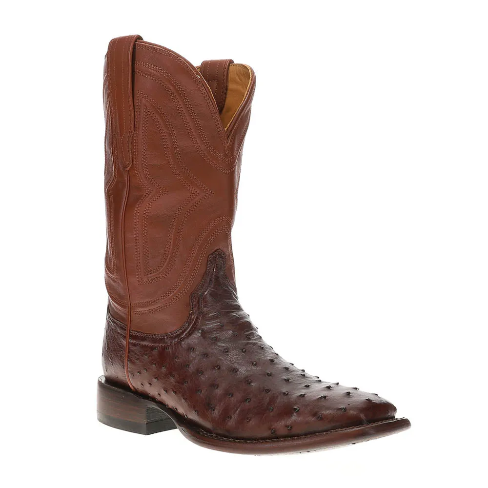 Snowboard Boots Boa Emmitt Broad Square Toe Ostrich Cowboy Boots