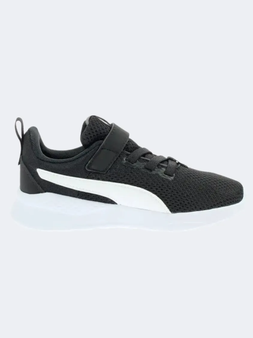 Puma Anzarun Lite Ac Plus Ps-Boys Lifestyle Shoes Black/White Best Asic Running Shoes For Overpronators