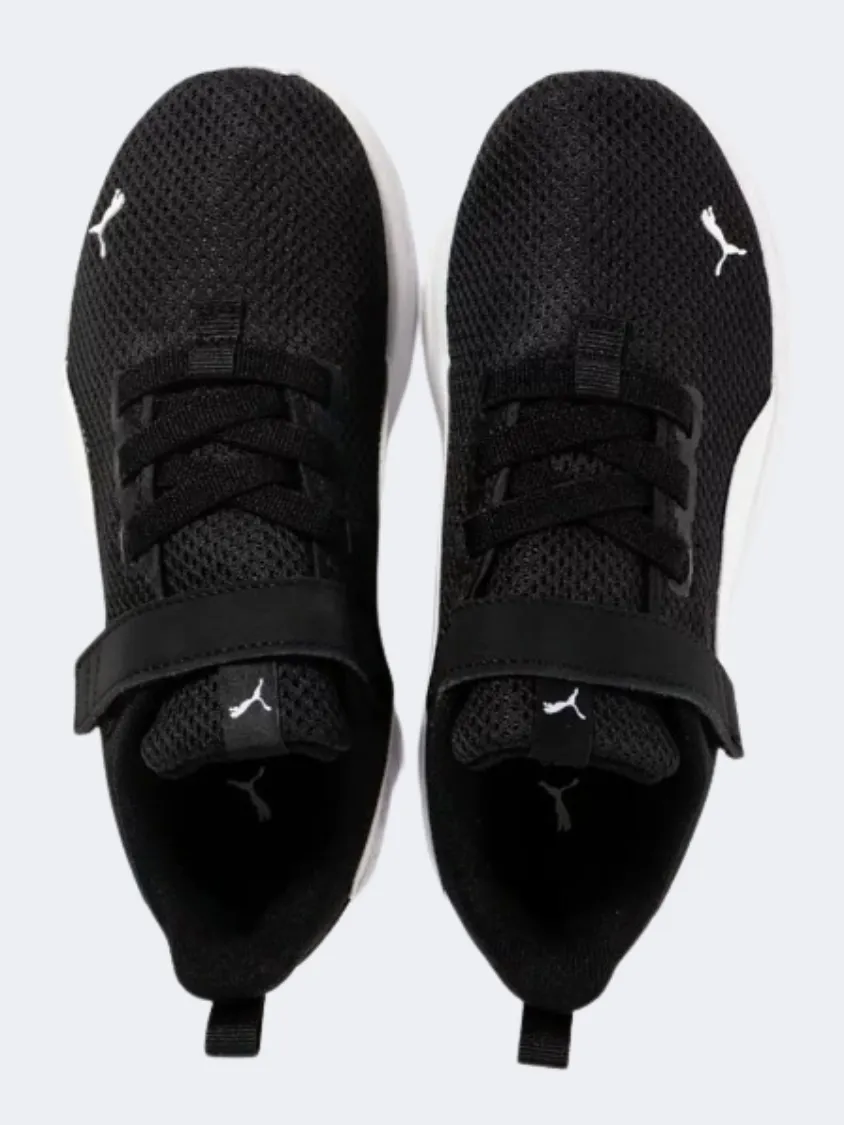 Puma Anzarun Lite Ac Plus Ps-Boys Lifestyle Shoes Black/White Cecilie Bahnsen Asics