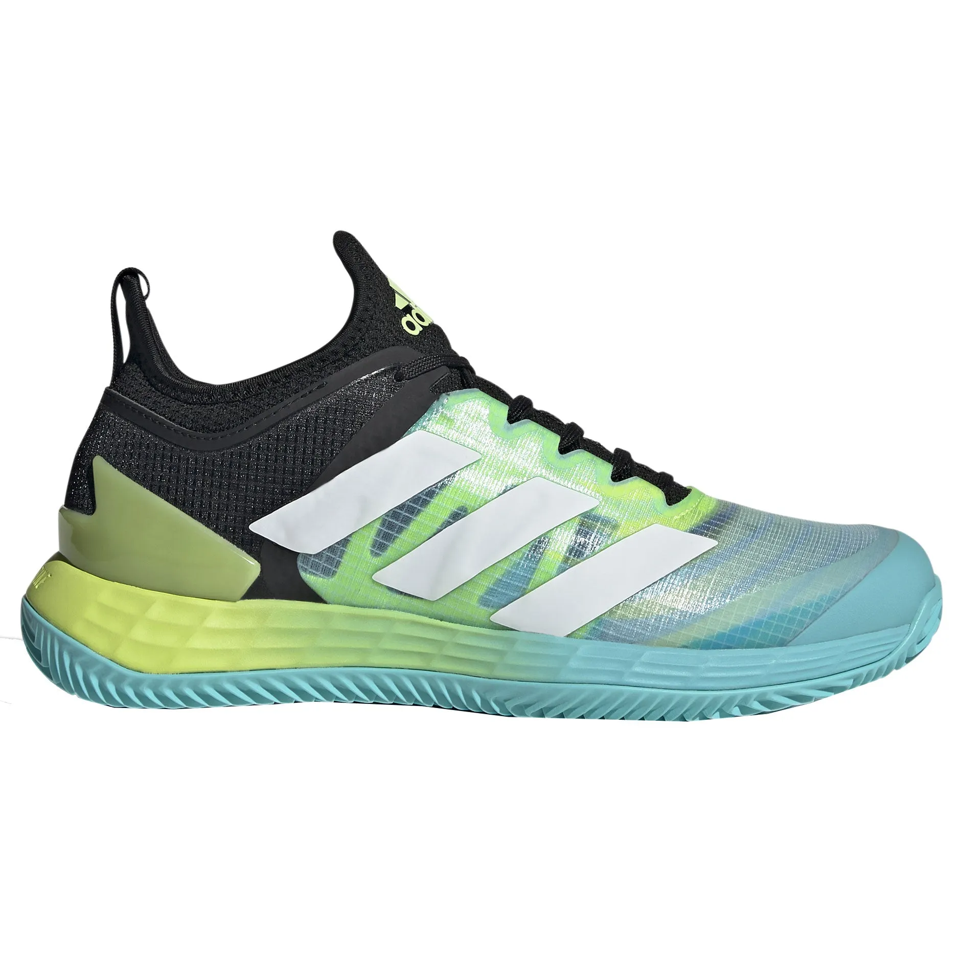 Adidas Adizero Ubersonic 4 Clay Black-Lime Womens Tennis Shoes Adidas Stella Mccartney Running Shoes