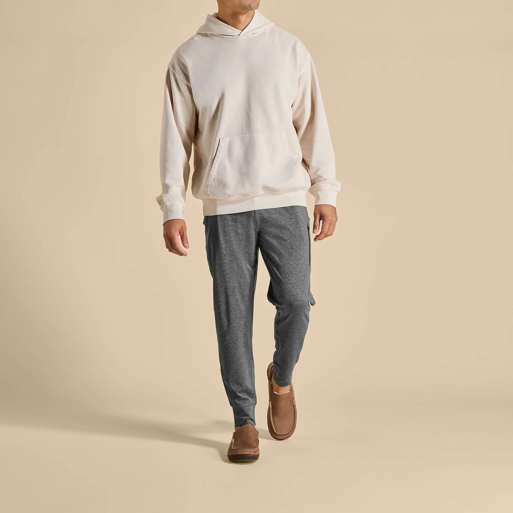 Molo Slipper - Toffee / Dark Wood Childrens Moccasins Slippers