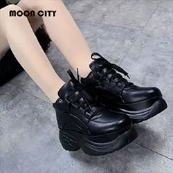 Sneakers Women 2019 Fashion Whiter Platform Sneakers Ladies Sneakers Snoopy