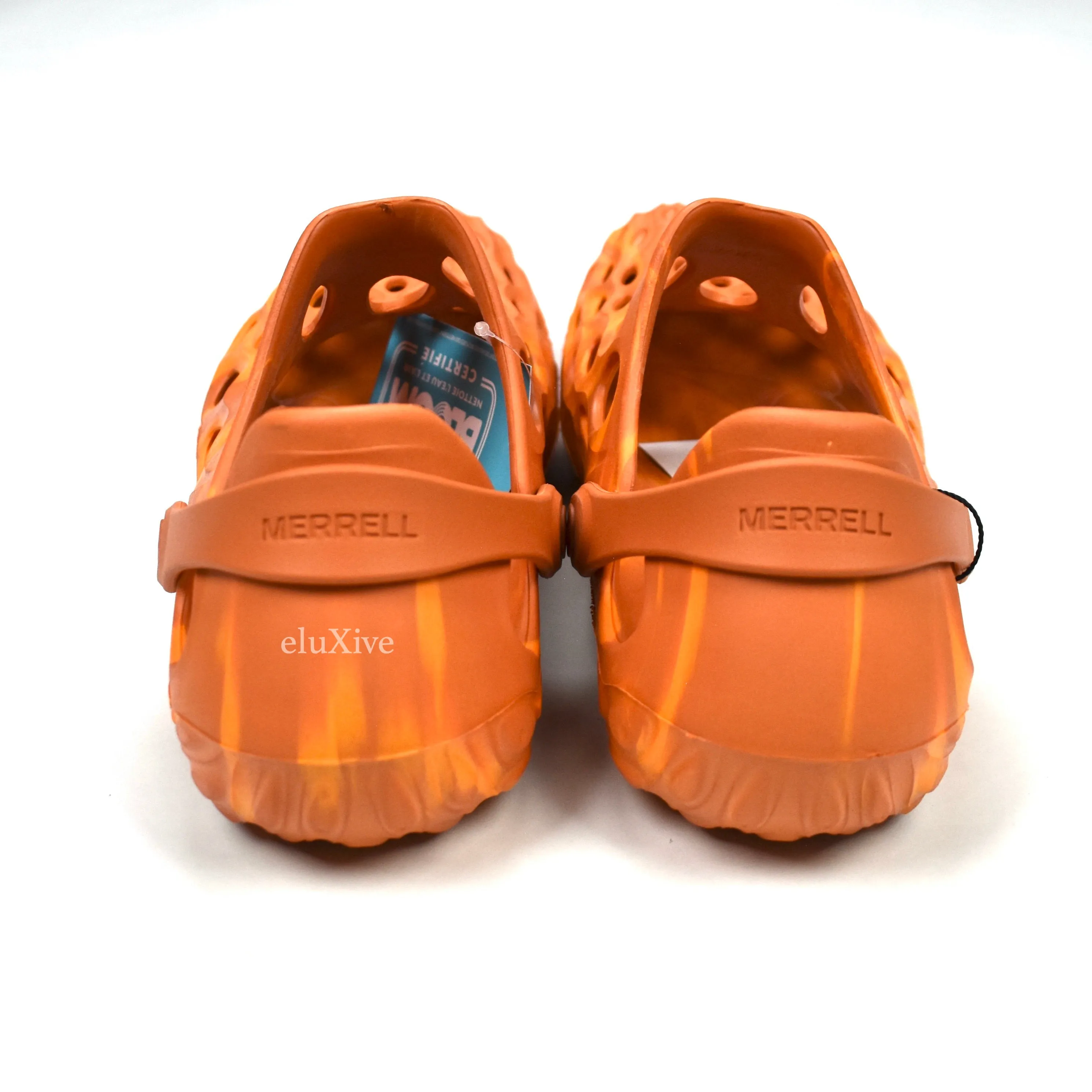 Merrell - Hydro Moc Water Shoes / Clogs (Orange Swirl) Lasso Slippers