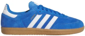 Adidas Samba ADV / Blue Bird / Cloud White / Gold Metallic Adidas Fashion Shoes