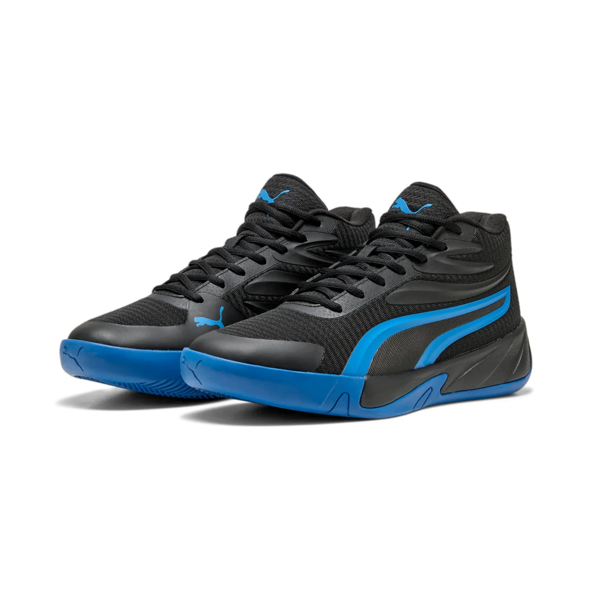 Asics Gel-resolution Tennis Shoe Puma Court Pro Black Team Royal
