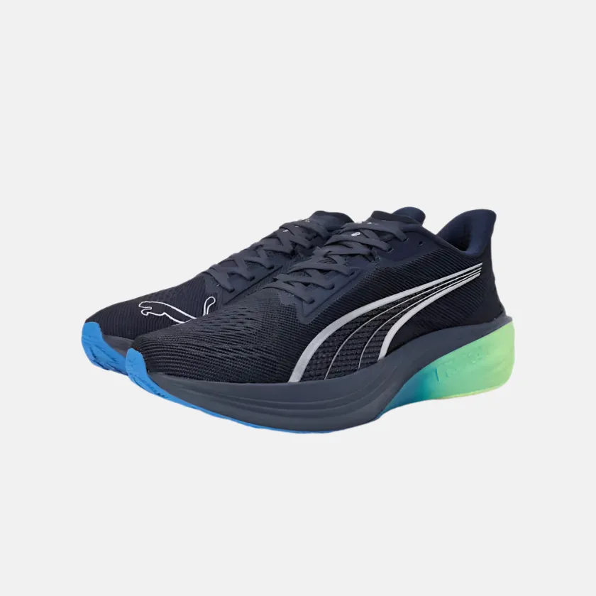 Puma Darter Pro Fade Men's Running Shoes -Navy-Bluemazing Asics Entry Level Running Shoes