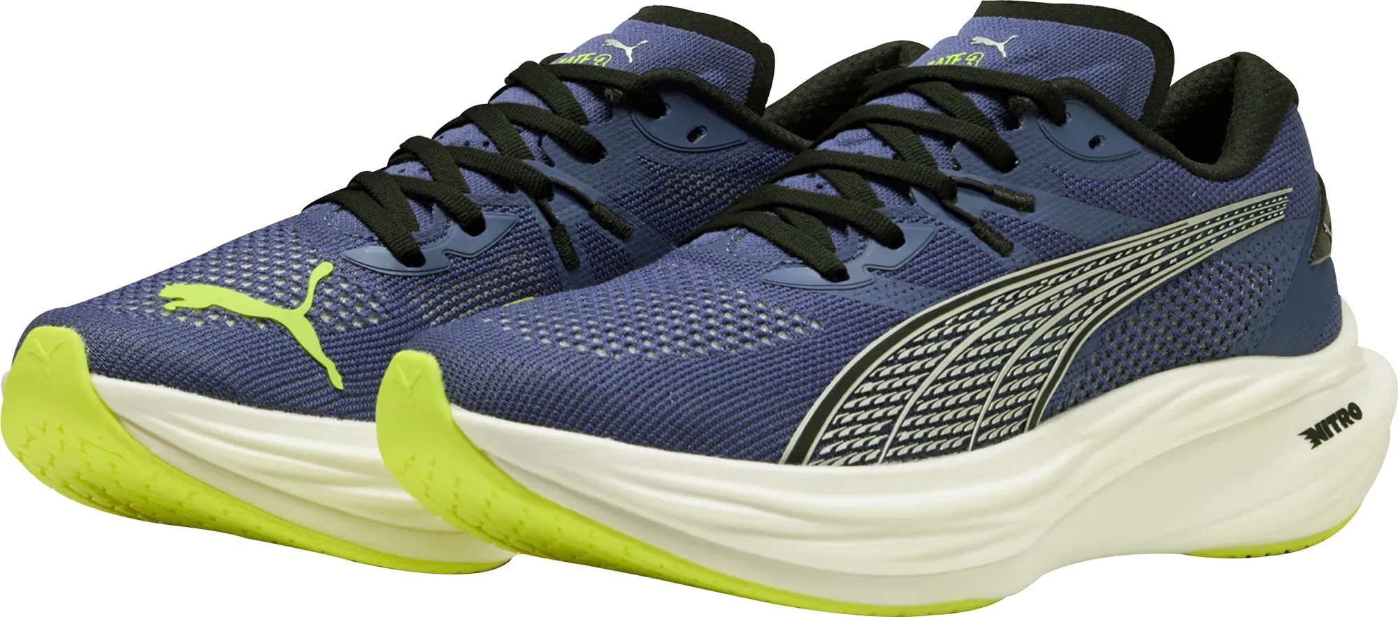 Puma Deviate Nitro 3 Mens Running Shoes - Blue Asics Novablast 3 Running Shoes