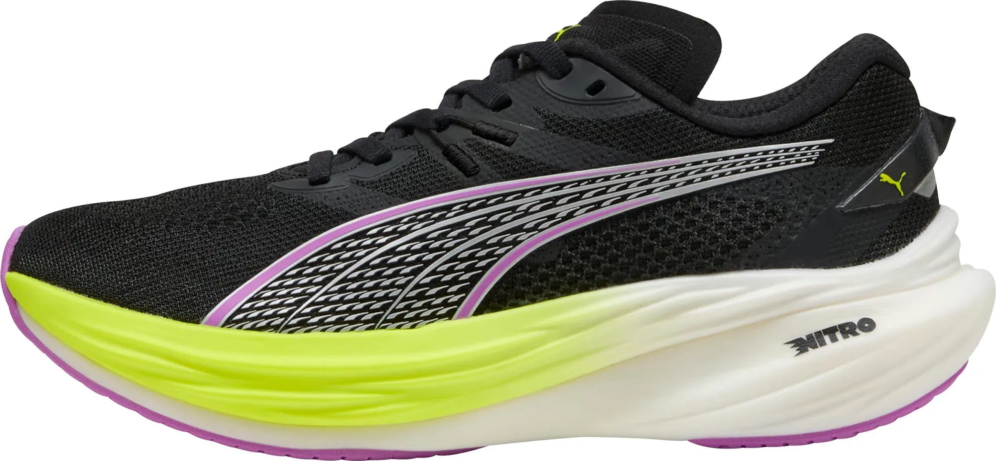Puma Deviate Nitro 3 Womens Running Shoes - Black Asics Ff3 Tennis Shoes