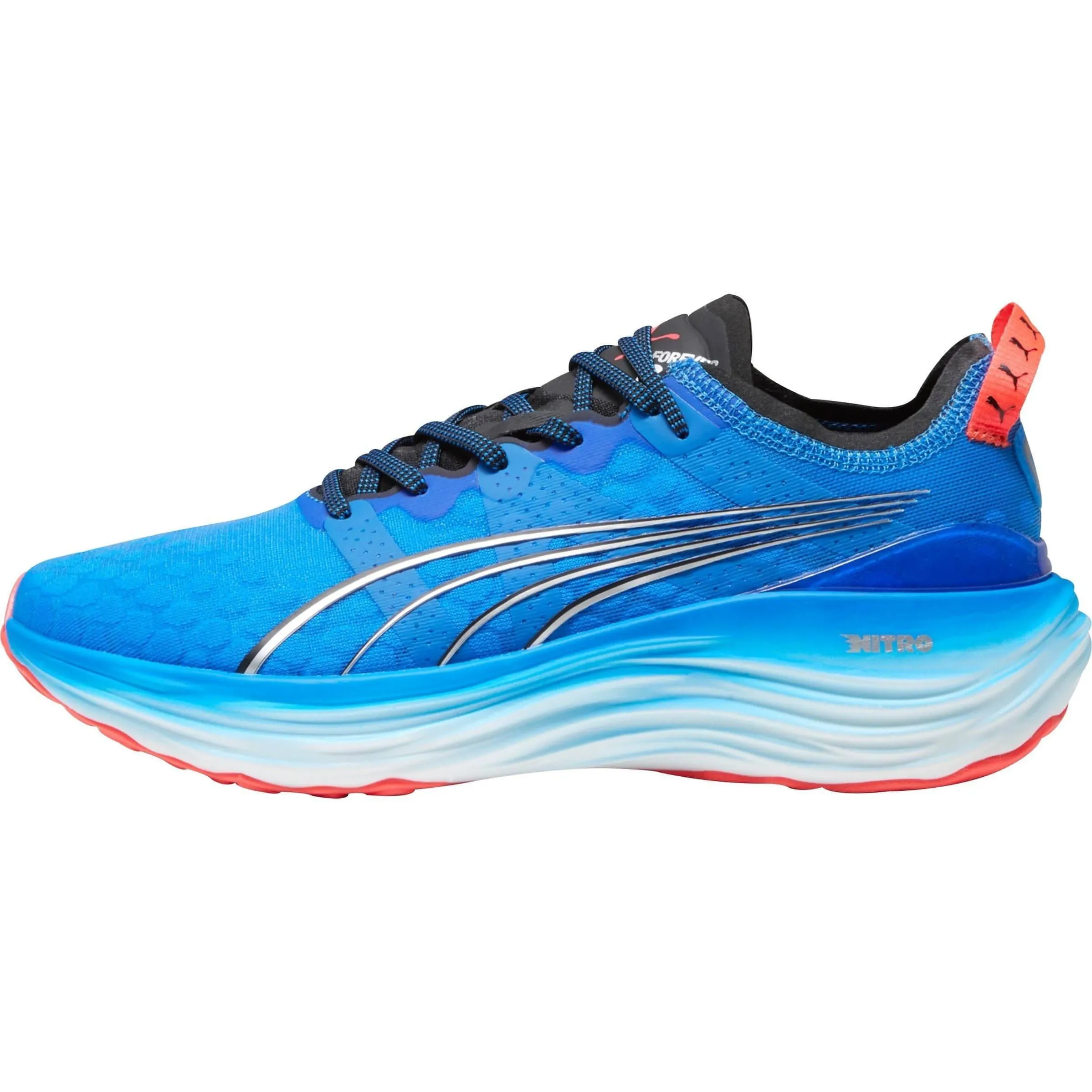 Puma ForeverRun Nitro Mens Running Shoes - Blue Asics Shoes For Netball