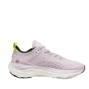 Stefon Diggs Asics Shoes Puma ForeverRun Nitro Women's  Running Shoes in Grape Mist-Puma Black-Lime Pow SS24