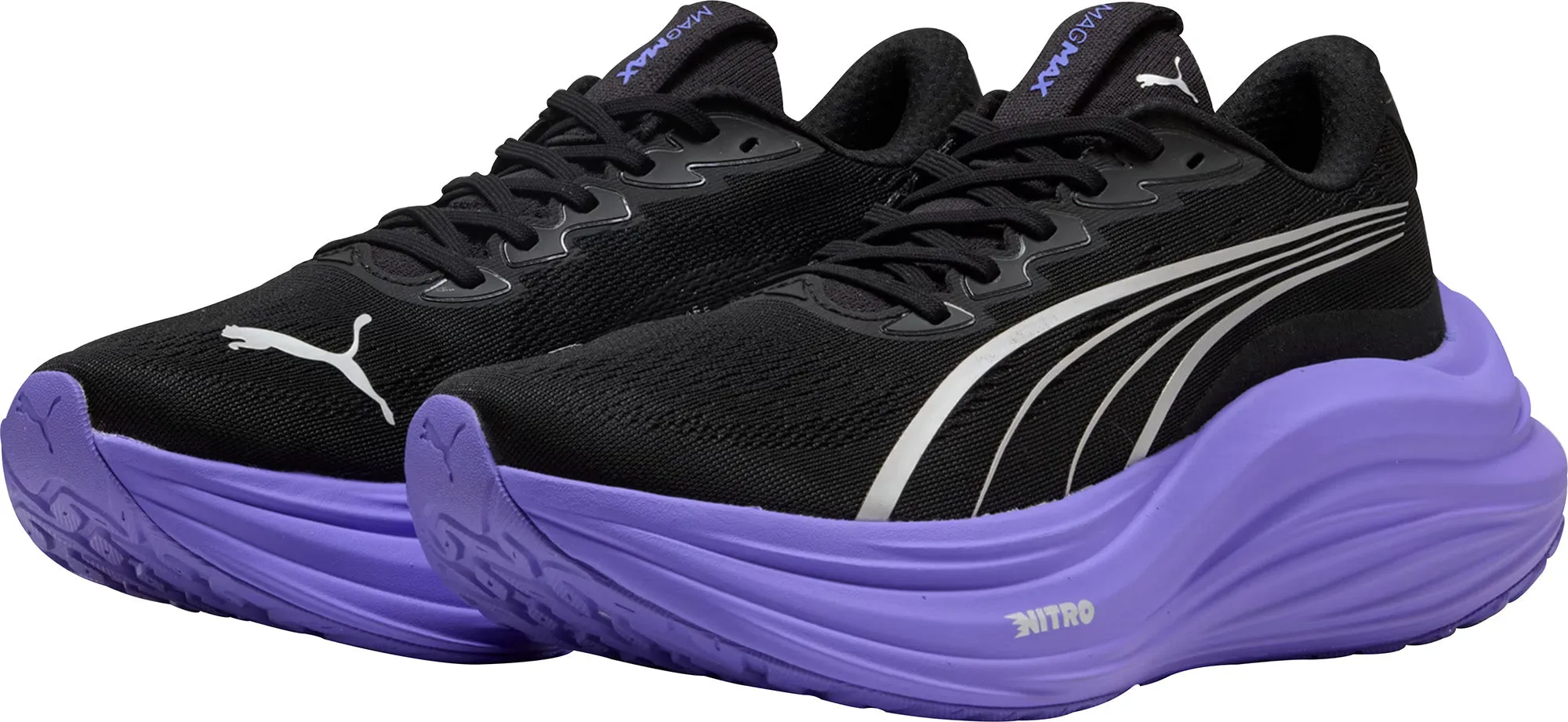 Asics Shoes Kayano 20 Puma MagMax Nitro Womens Running Shoes - Black