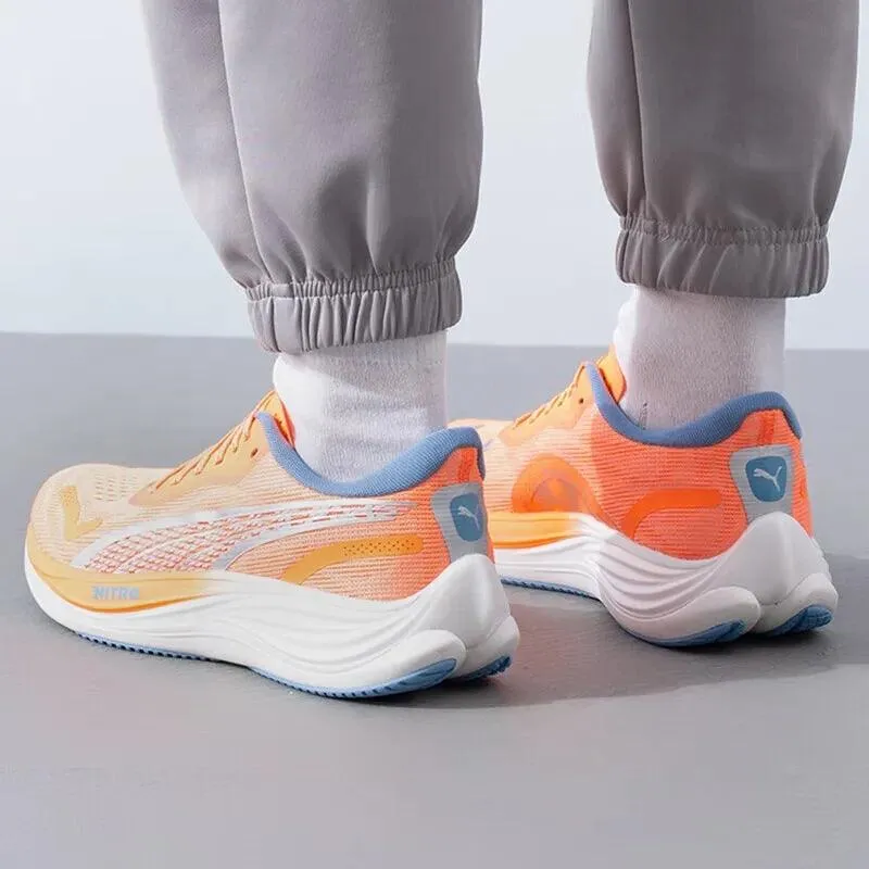 PUMA Men's Shoes Velocity Nitro 3 Running Shoes Cushioning abrasion resistant Sneakers Asics Overpronation Walking Shoes