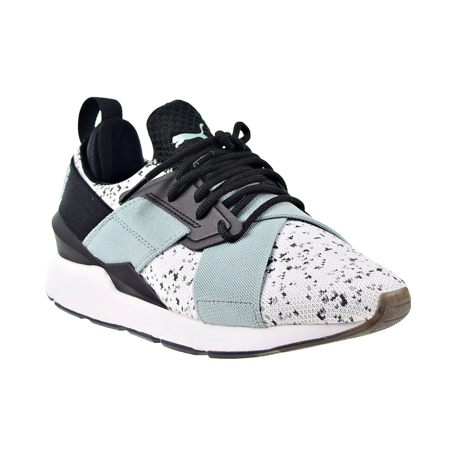 Puma Muse Solst Women's Shoes White-Aquifer-Black Vintage Asics Shoes
