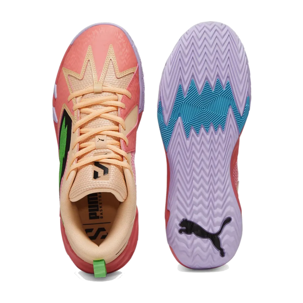 Asics Wushu Shoes Puma Scoot Zeros "Georgia Peach" Basketball Shoes
