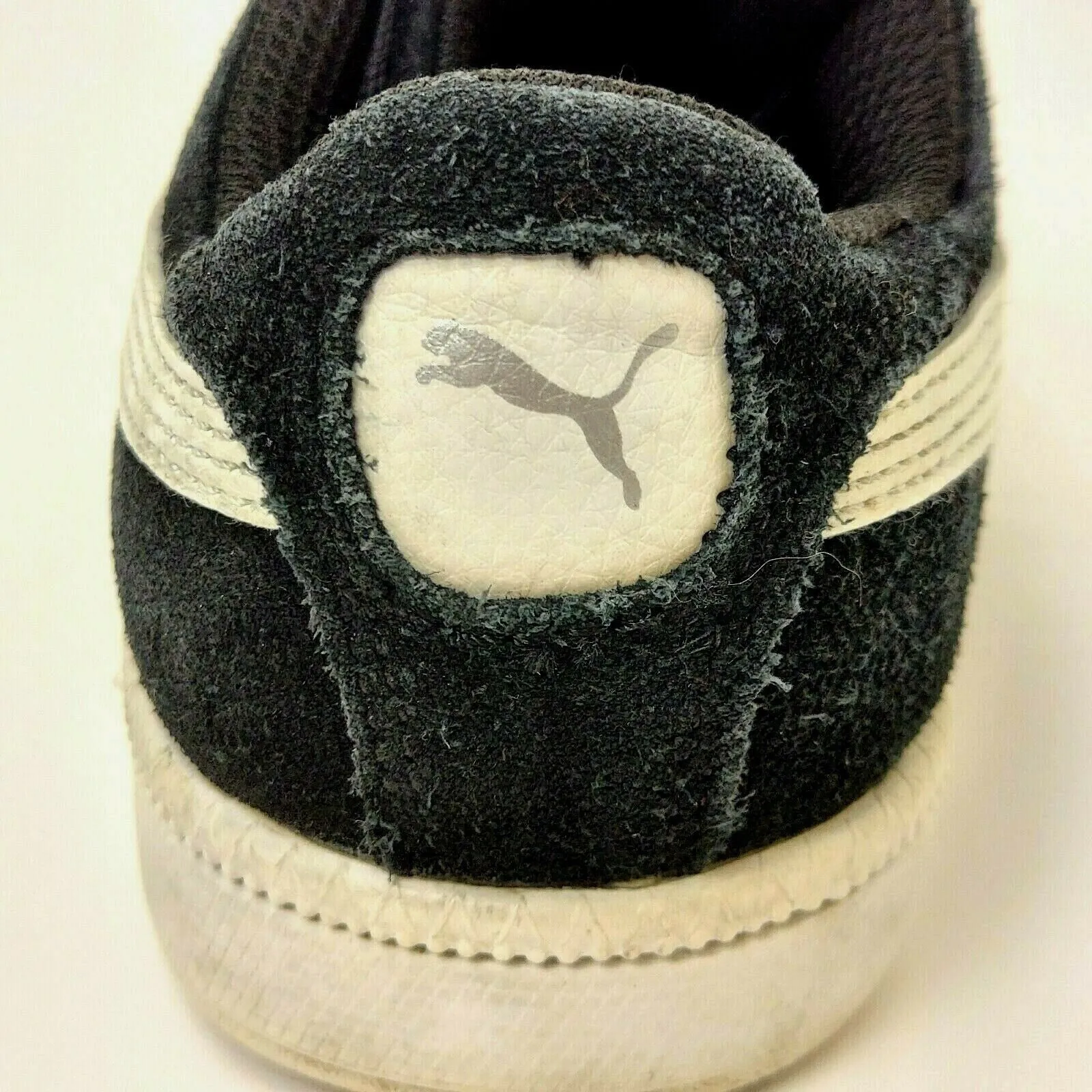 Puma Smash Youth Black White Suede Athletic Comfort Walking Sneakers Size 4C Asics Shoes Price Philippines