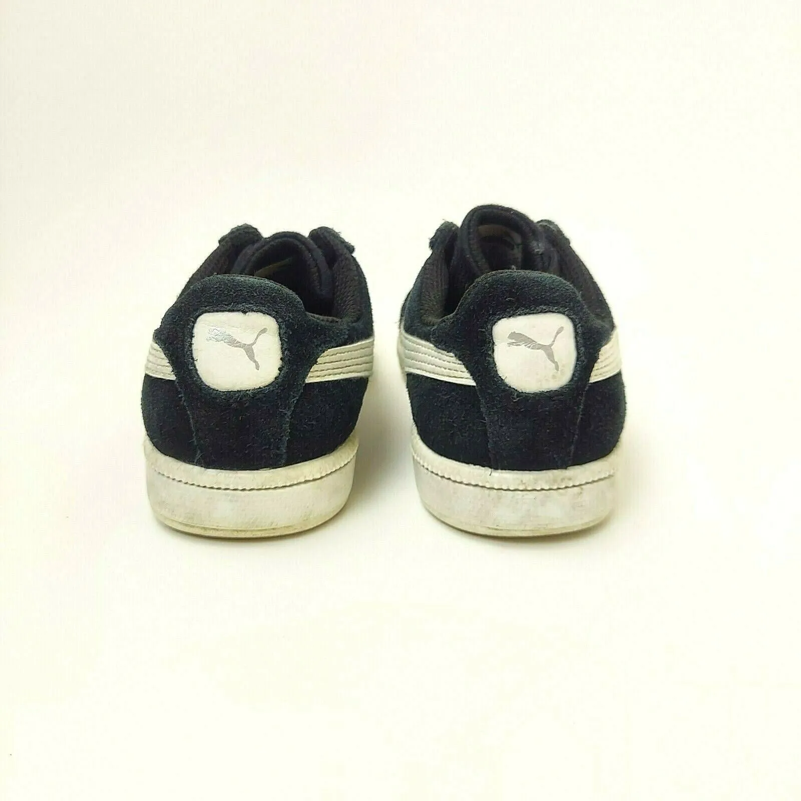 Asics Shoes Store In Dubai Puma Smash Youth Black White Suede Athletic Comfort Walking Sneakers Size 4C