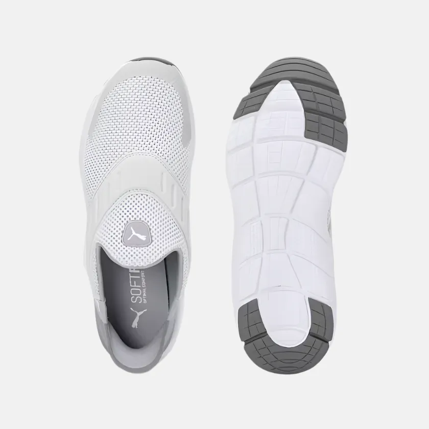 Asics Aggressor 2 Wrestling Shoes Puma Softride Flex Ease In Unisex Slip-On Lifestyle Shoes -Glacial Gray/Cast Iron/Gray Fog