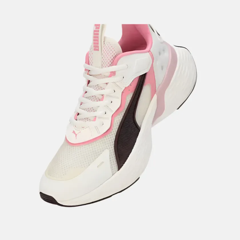 Asics Tigers Shoes Puma SOFTRIDE Sway Women's Running Shoes -Warm White/Mauve Mist/Mauved Out