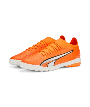 Asics Running Shoes Differences Puma Ultra Match Turf Soccer Shoes 107220 01 ULTRA ORANGE-PUMA WHITE-BLUE GLIMMER