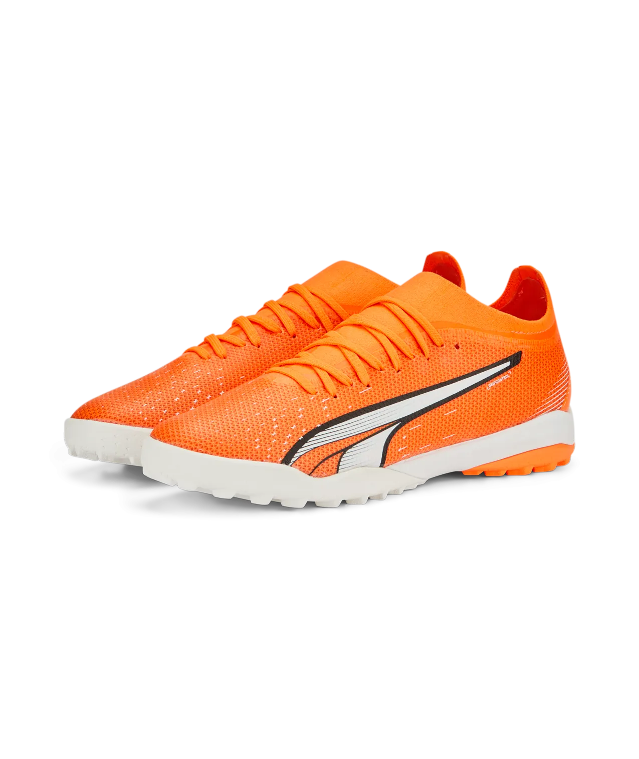 Puma Ultra Match Turf Soccer Shoes 107220 01 ULTRA ORANGE-PUMA WHITE-BLUE GLIMMER Asics Tennis Shoes Nz