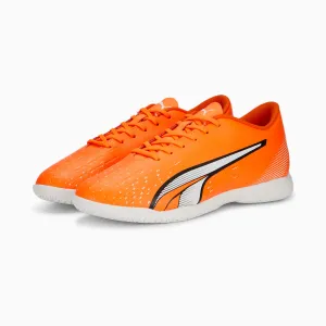 Puma Ultra Play Indoor Soccer Shoes 107227 01 ULTRA ORANGE-PUMA WHITE-BLUE GLIMMER Asics Gel Game 9 Pickleball Shoes