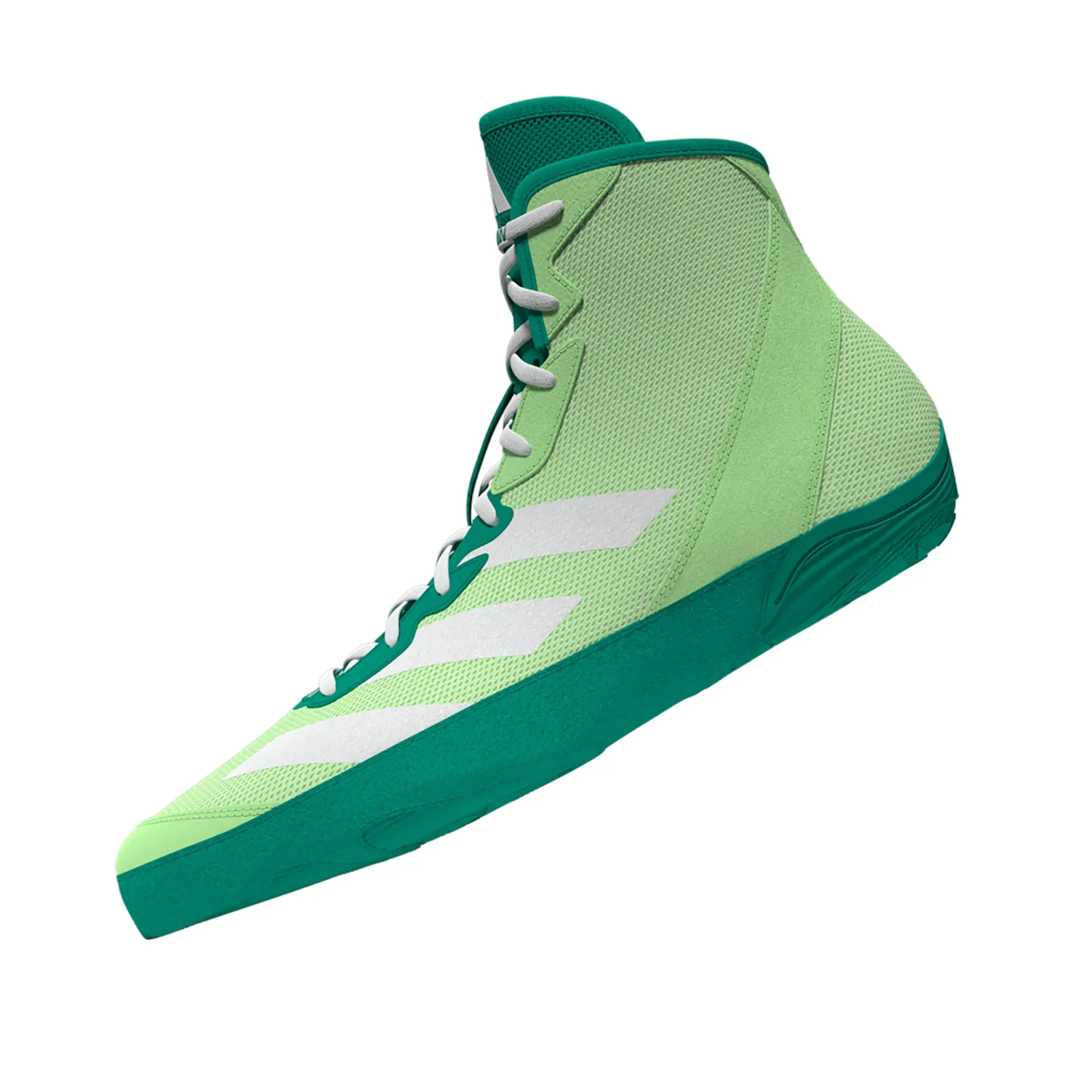 Adidas Adizero Lime/White/Teal Wrestling Shoes Disney Adidas Shoes
