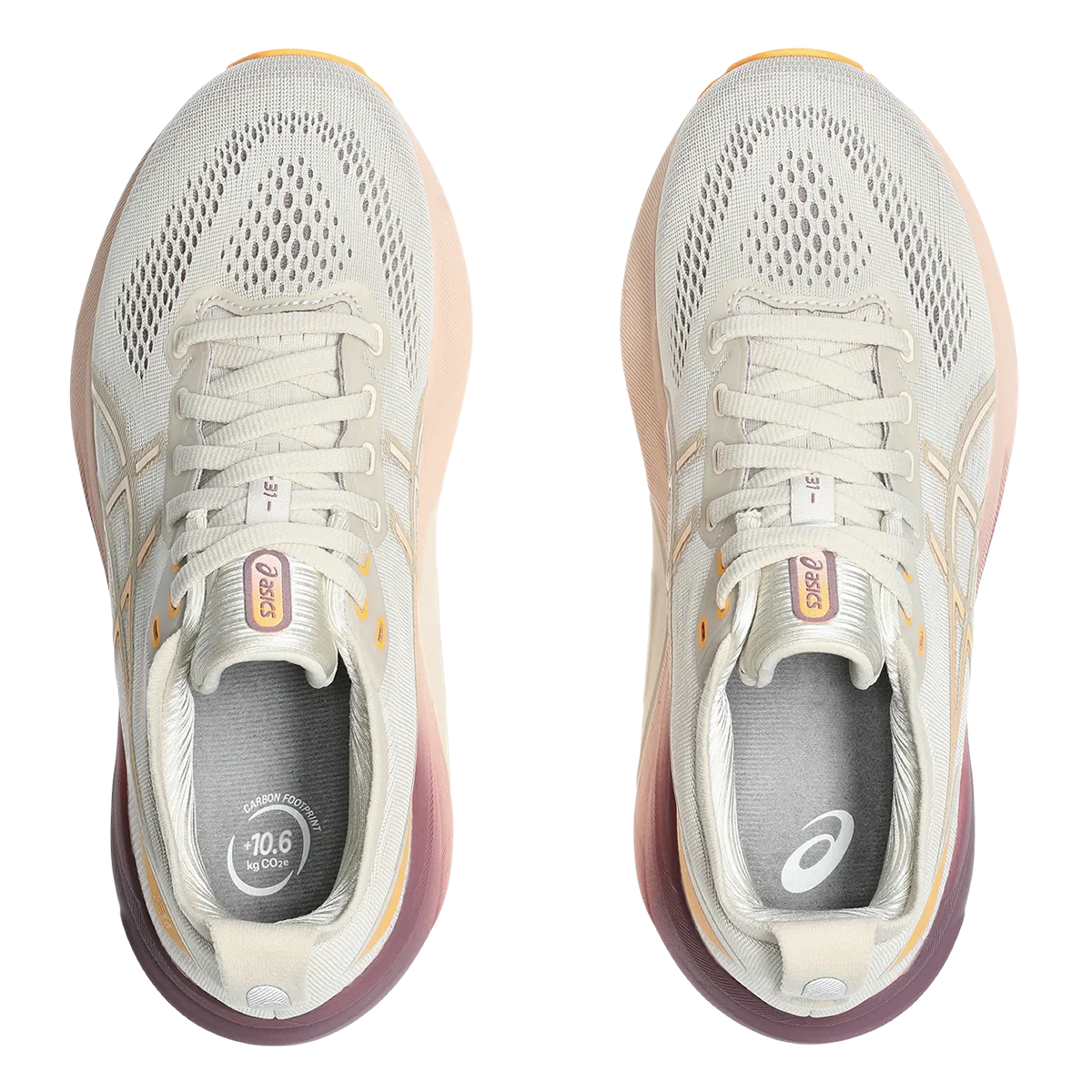 Asics Upcourt 4 Badminton Shoes Asics Gel Kayano 31 - Oatmeal - Pearl Pink