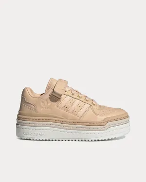 Demon Slayer Adidas Shoes Triple Platforum Halo Blush / Off White / Pale Nude Low Top Sneakers