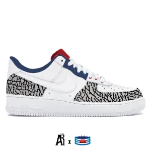 "True Blue" Nike Air Force 1 Low Shoes Asics Signature Shoes
