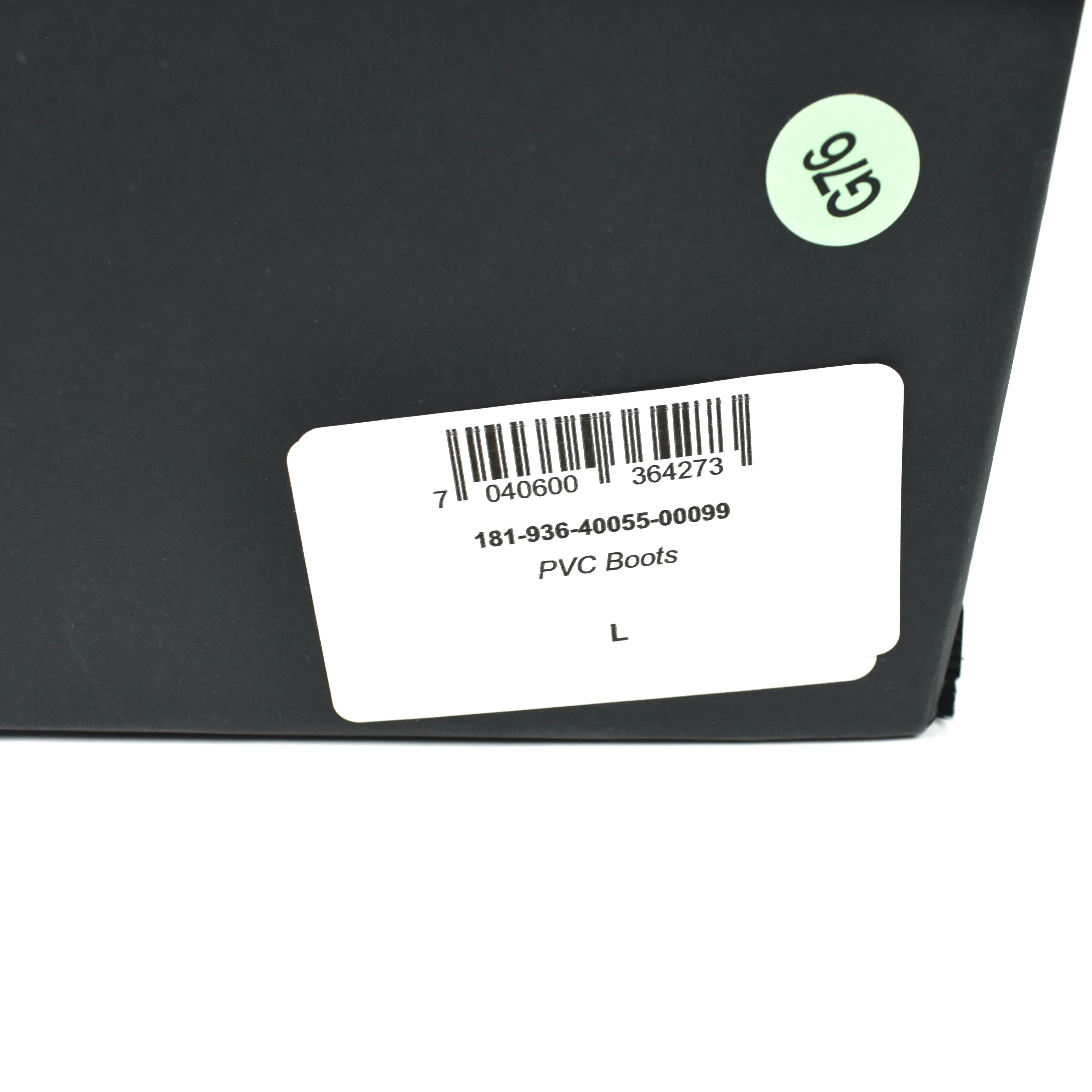 Raf Simons - Black PVC Blade Runner Futuristic Rubber Boots Nice Slippers