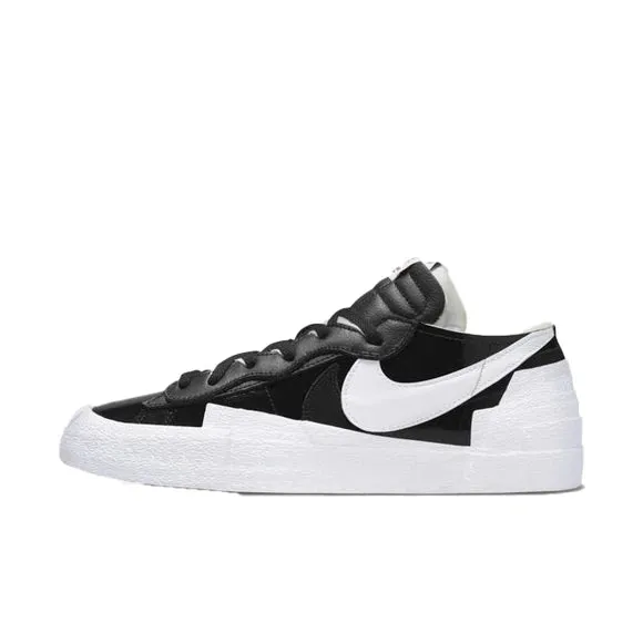 Asics Cross Trainer Shoes NIKE BLAZER LOW SACAI BLACK PATENT LEATHER