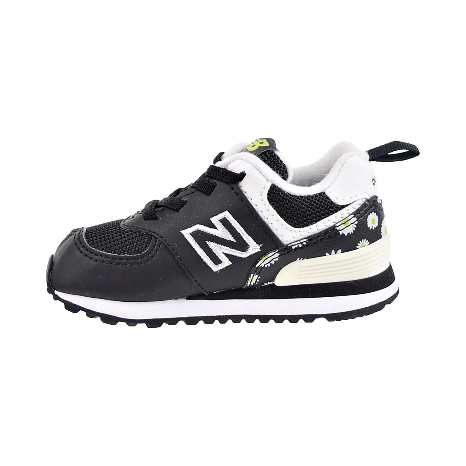 New Balance 574 Bungee Toddler's Shoes Black-lemonade New Balance 880 V11