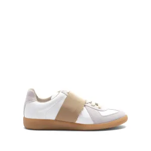 Replica Leather Sneakers in White/Nude Insoles For Sneakers Too Big