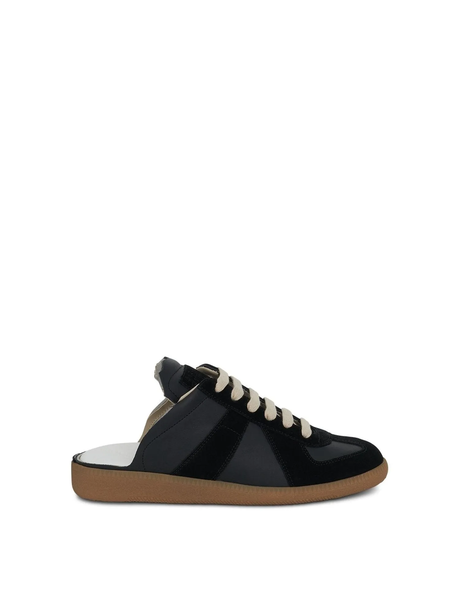 Wide Toddler Sneakers Replica Open Back Sneakers in Black