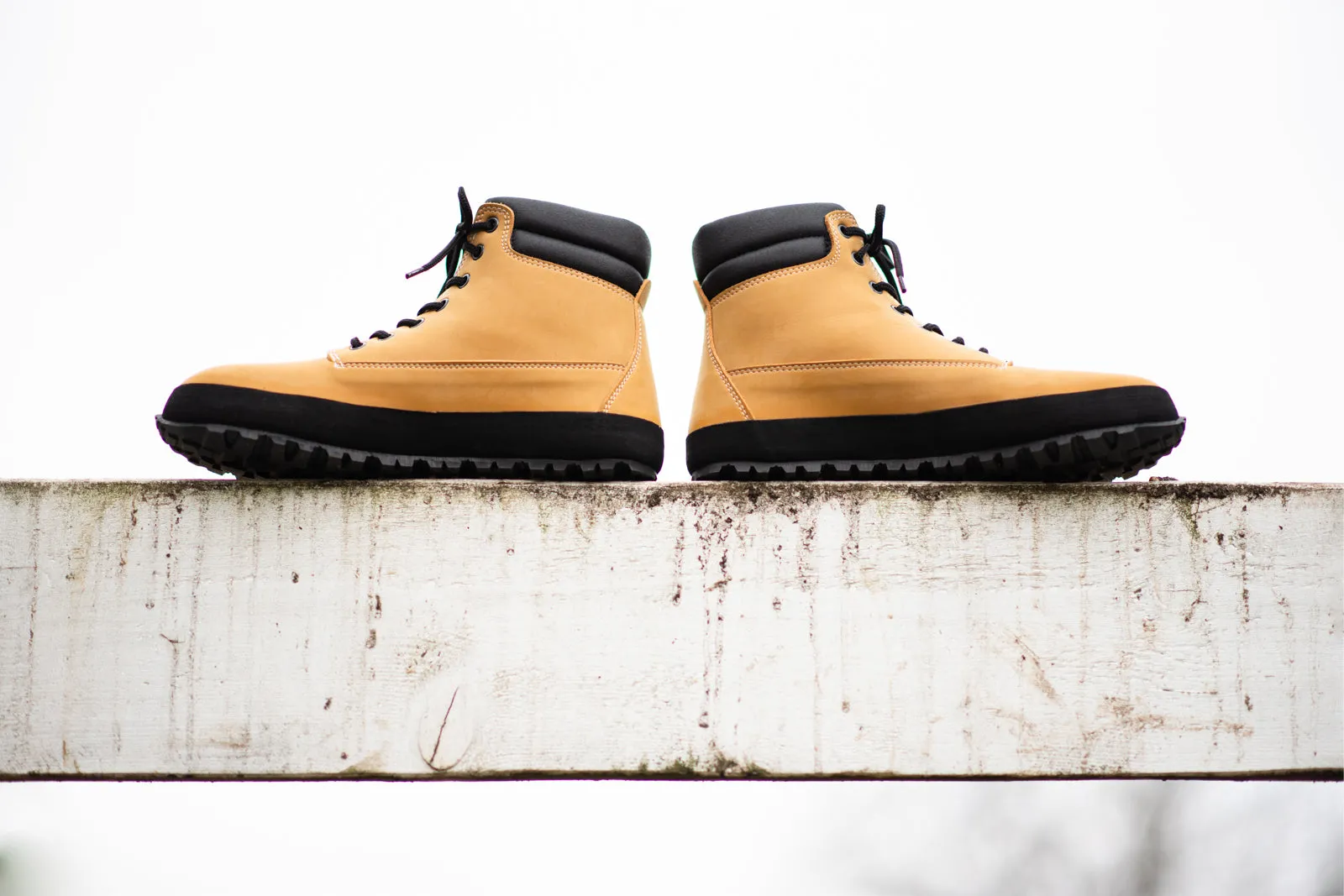 Gore Tex Hiking Shoes Men's barefoot shoes Shuma Nature mustard nubuck