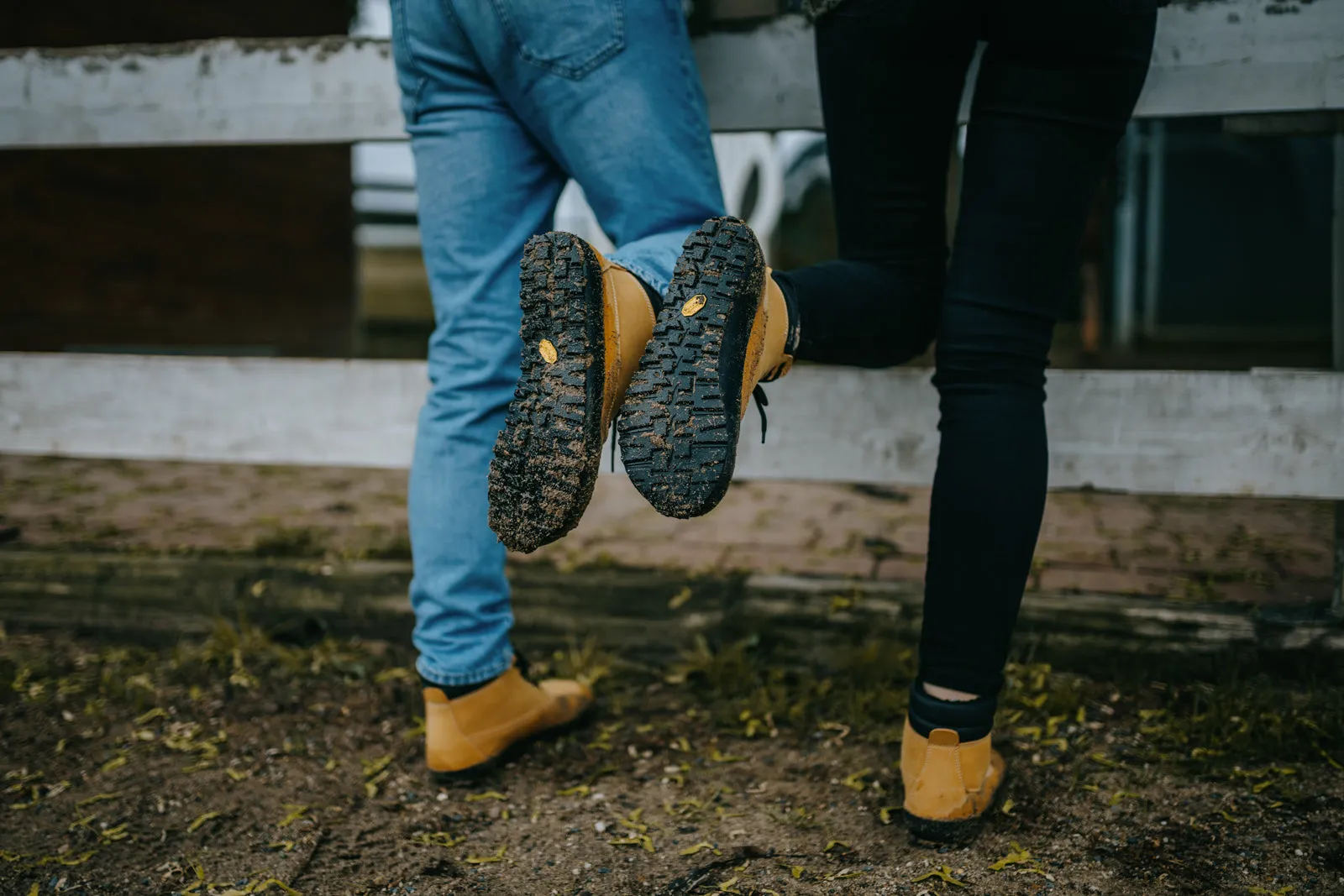 Men's barefoot shoes Shuma Nature mustard nubuck Hiking Shoes Size 3