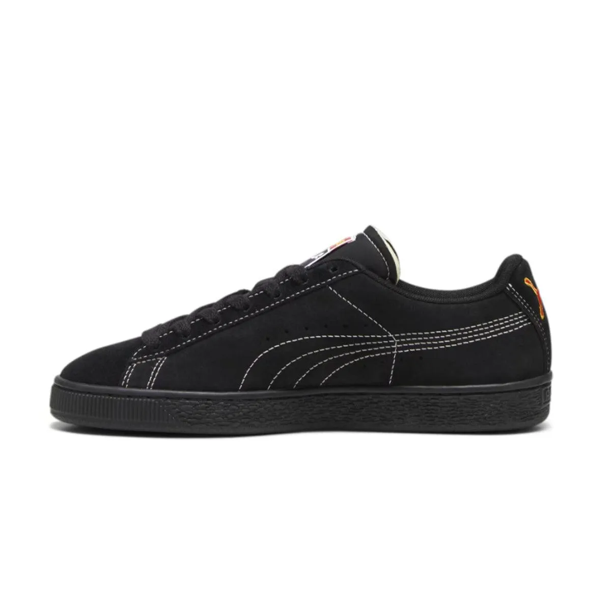 Asics Volleyball Shoes Mid Cut   Butter Goods Suede 'Puma Black'