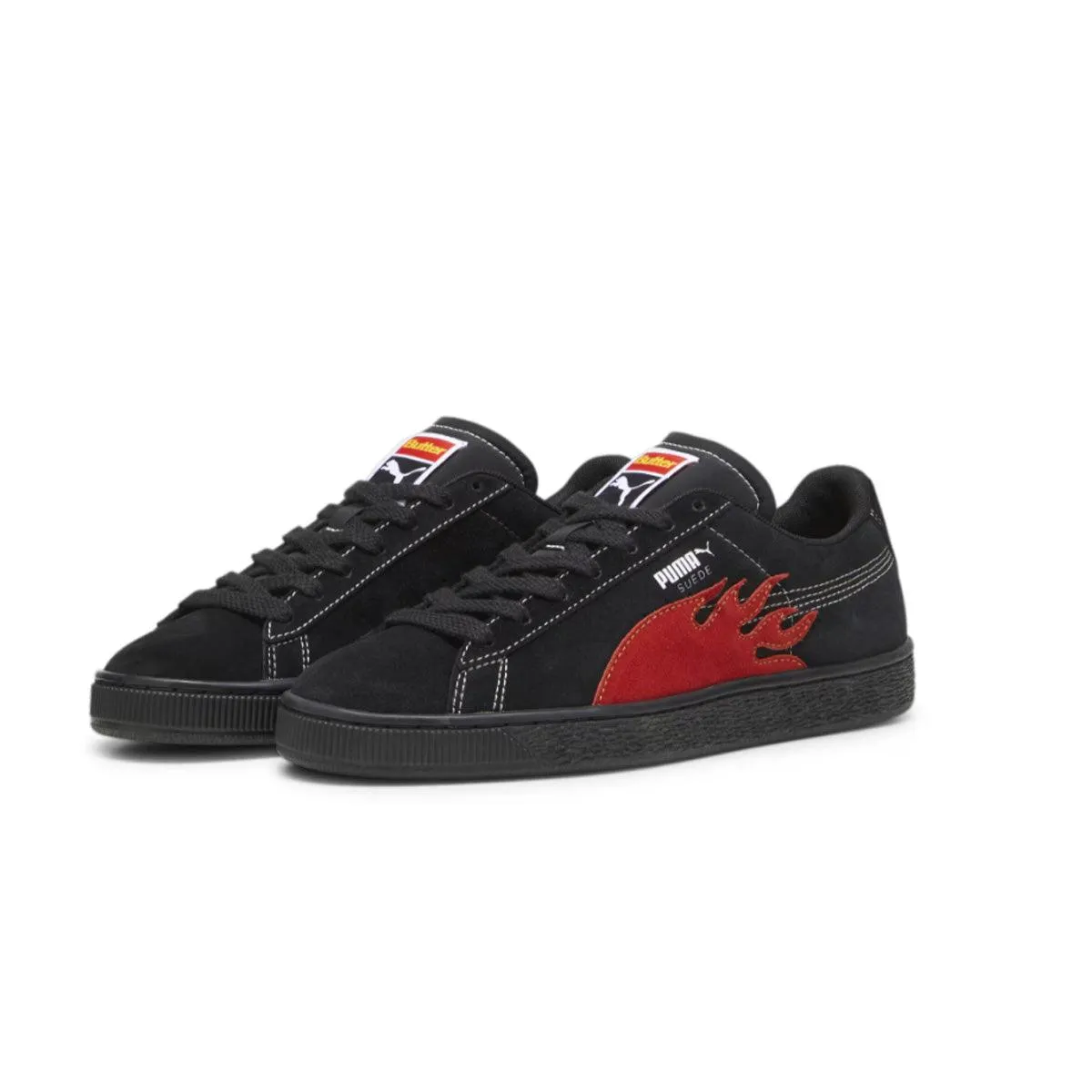   Butter Goods Suede 'Puma Black' Asics Supersen Natural 80 Running Shoes