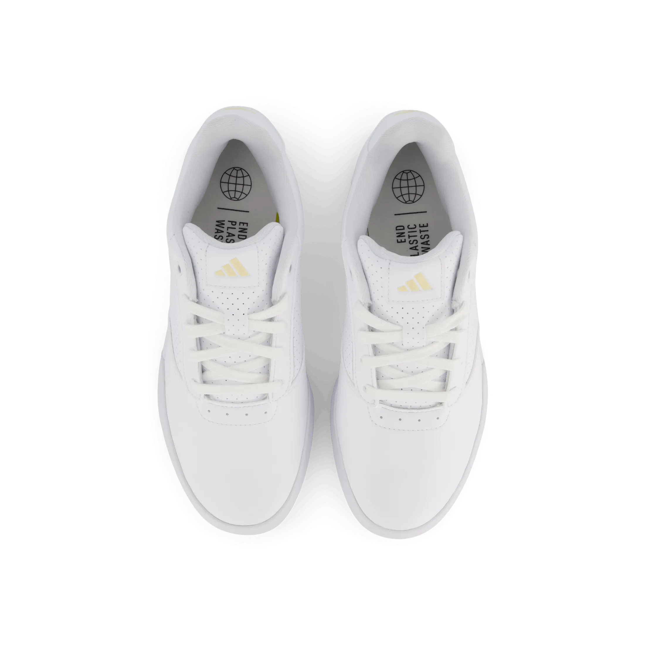 Retrocross Spikeless Golf Shoes Cloud White / Sand Strata / Gum Adidas Soccer Shoes Indoor