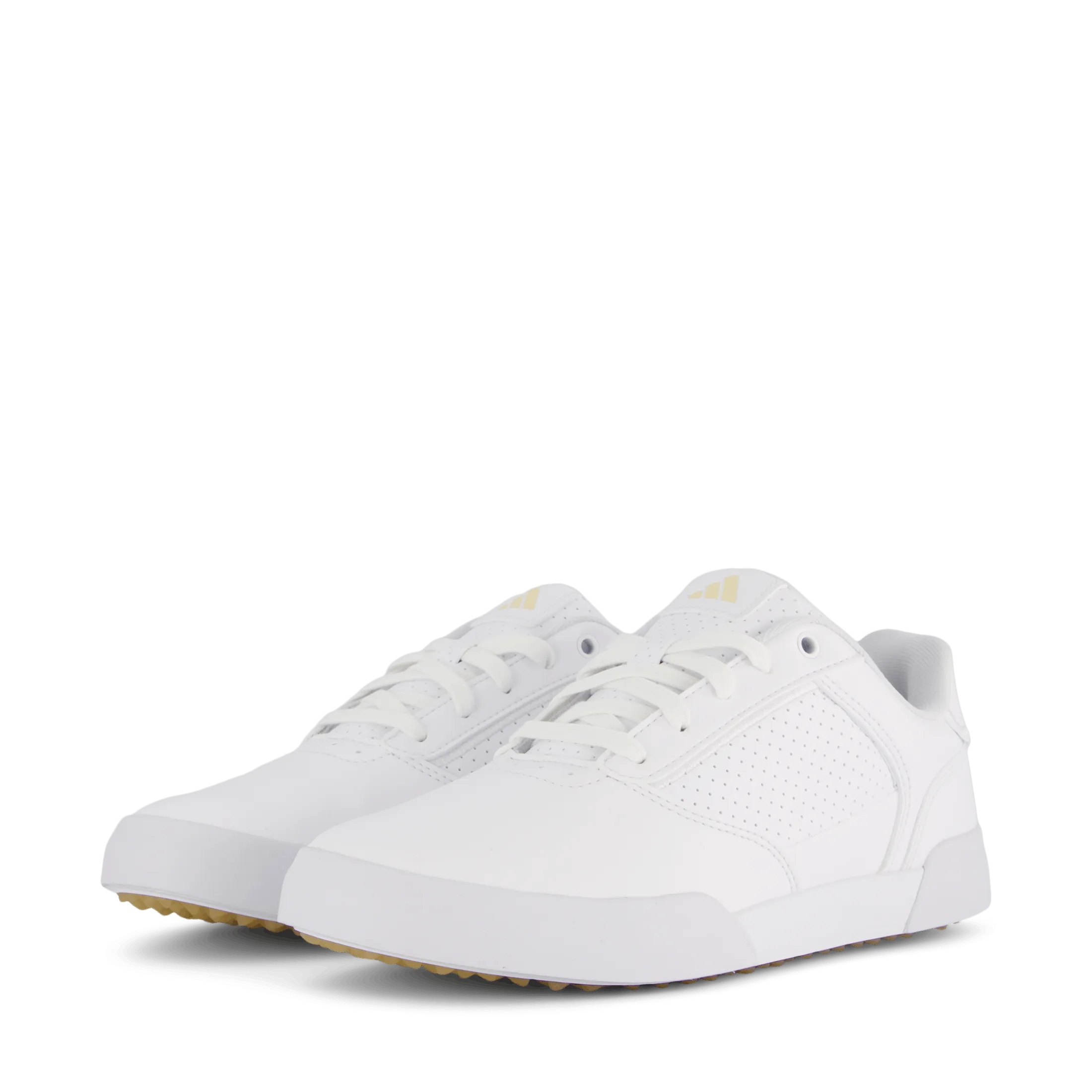 Adidas Custom Shoes Online Retrocross Spikeless Golf Shoes Cloud White / Sand Strata / Gum