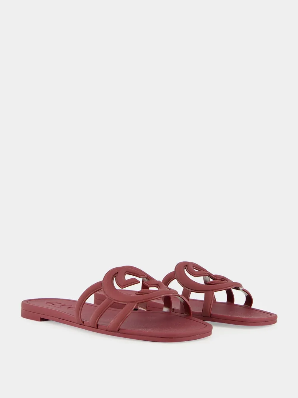 Best Flat Sole Running Shoes Rosso Ancora Red G Slide Sandals