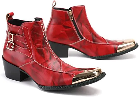 Ariat Boots Near Me Men's Western Boots Square Metal Tip Zipper Buckle