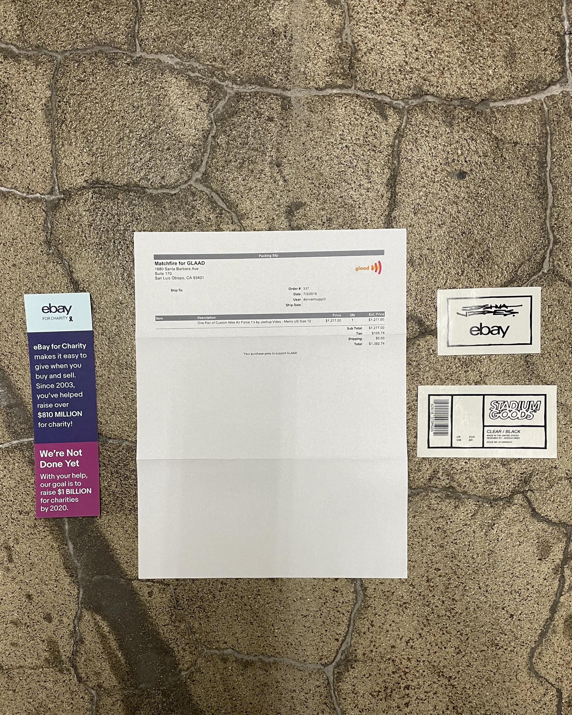 Asics Kinsei 4 Running Shoe Air Force 1 by Joshua Vides Giveaway