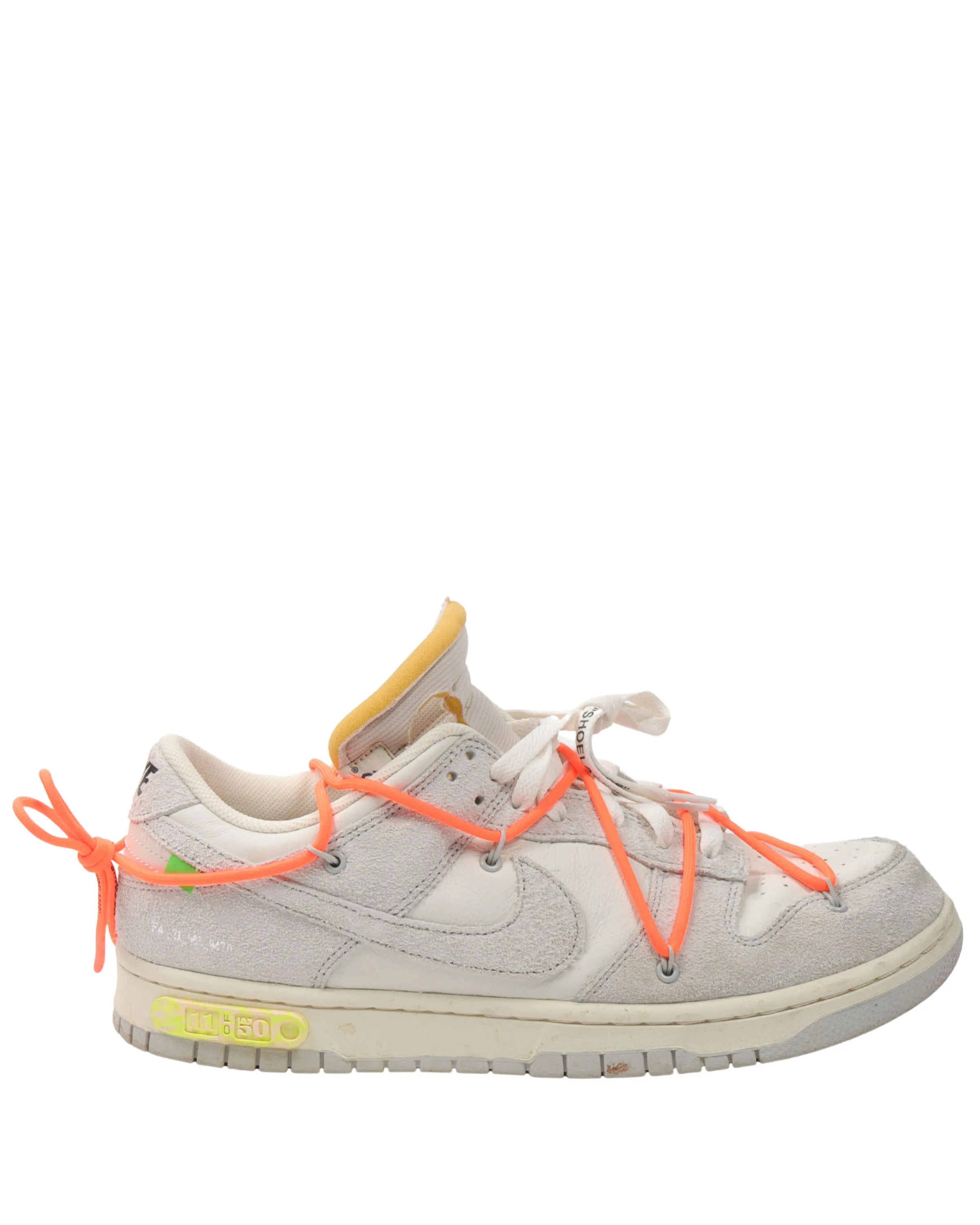 Asic Twr900 Wrestling Shoes Off-White Dunk Low Lot 11