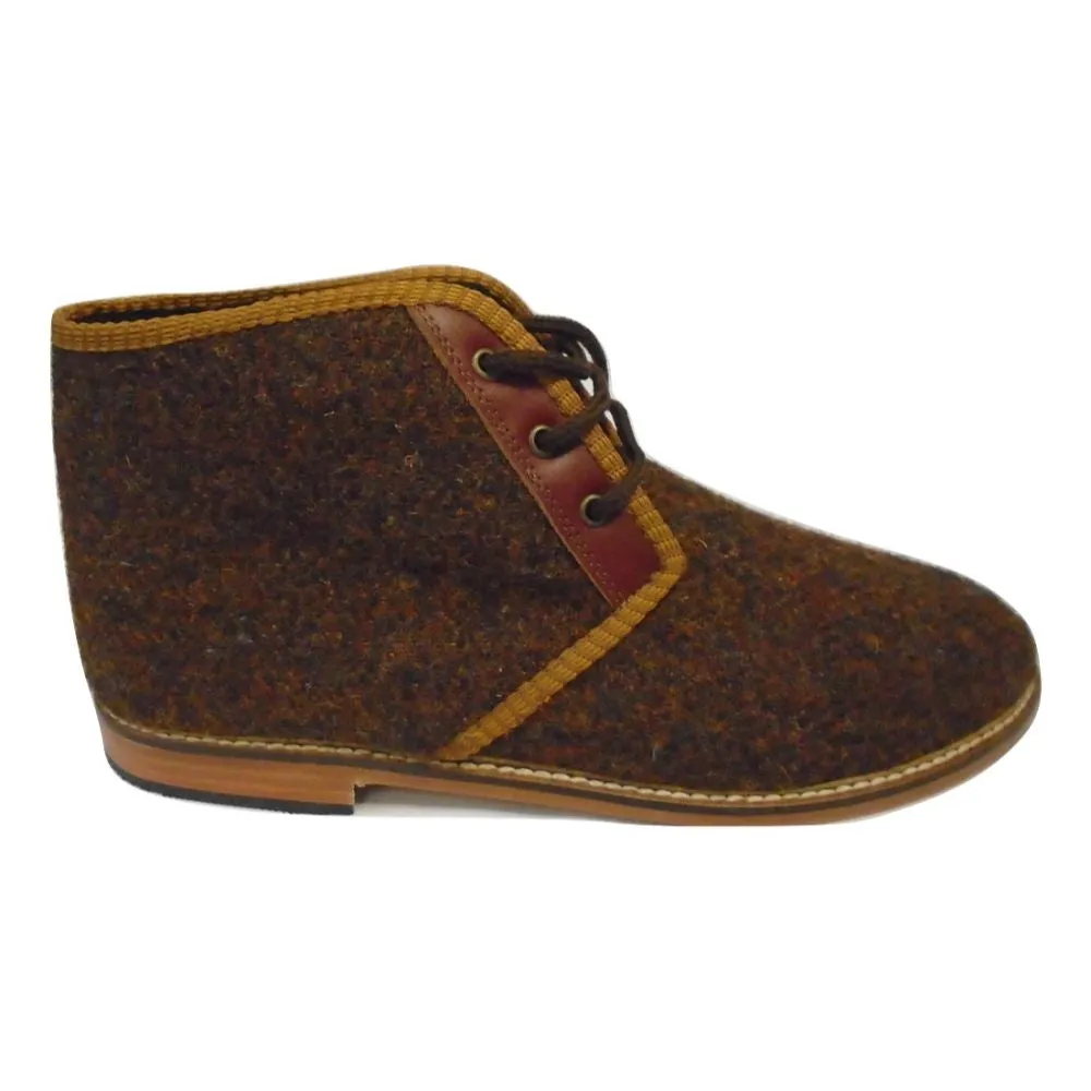 Ankle Boots To Wear With Skinny Jeans Rust tweed Resipsa Chukka Ankle Boot